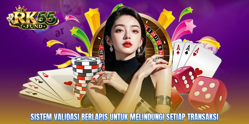 Sistem validasi berlapis untuk melindungi setiap transaksi